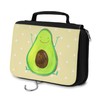 Mr. & Mrs. Panda Avocado Happy Toiletry Bag, yellow, Hand