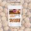 Rulop Walnuts in Shells 500g, Chilian Walnuts, Vegan and 100%