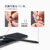Stylus Pen 3 in 1 [Pack of 2 Black/Rose Gold]