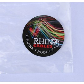 rhinocables Faceplate Frame, Modular Blanking Plate with Custom Modules, Mount Wall Plate Outlet Cover Fitting Single or Double HDMI Socket, VGA, Audio Network & USB - Home improvement Accessories (Single Faceplate Frame)