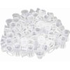 100 PCS/Bolsa Tapas de Tinta para Tatuaje Recipiente de Plástico