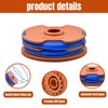 CYMYGS 3PCS Double Thread and 27ft/8.3m Spool Line, Compatible with