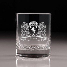 Crean Irish Coat of Arms Nob Hill Tumblers - Set of 4