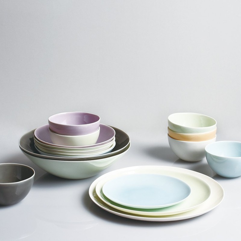 KINTO ATELIER TETE 34886 Deep Plate, 9.8 inches (250 mm),