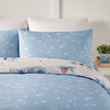 Fusion - Beach Huts - Duvet Cover Set - Double