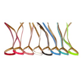 4 mm PU Tape with Gold Back and Rim Faux Leather Detachable Strap for Craft, Gift Wrapping and Pour, Braids, Boundaries Bag Grips Bow, jewellery Neotrims