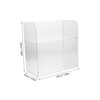 Vaguelly Clear Acrylic Makeup Organizer with Layers Multiple Sections for