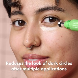 Hero Cosmetics Bright Eyes Illuminating Eye Cream – 0.5 fl oz – Cooling Stainless Steel Tip — Reduces the Look of Dark Circles with Daily Use – Brightening, Hydrating & Illuminating Formula