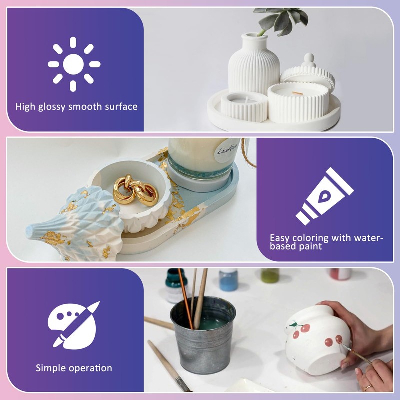 Resin Casting Powder 3000g (Packaging Upgrade), 20~30 Minutes Demold, Water