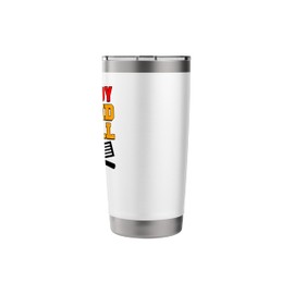 G-Daddy Legend Of The Grill Funny Grilling Stainless Steel Insulated Tumbler