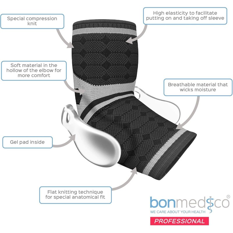 bonmedico Kusano Elbow Support for Men & Women - Tennis