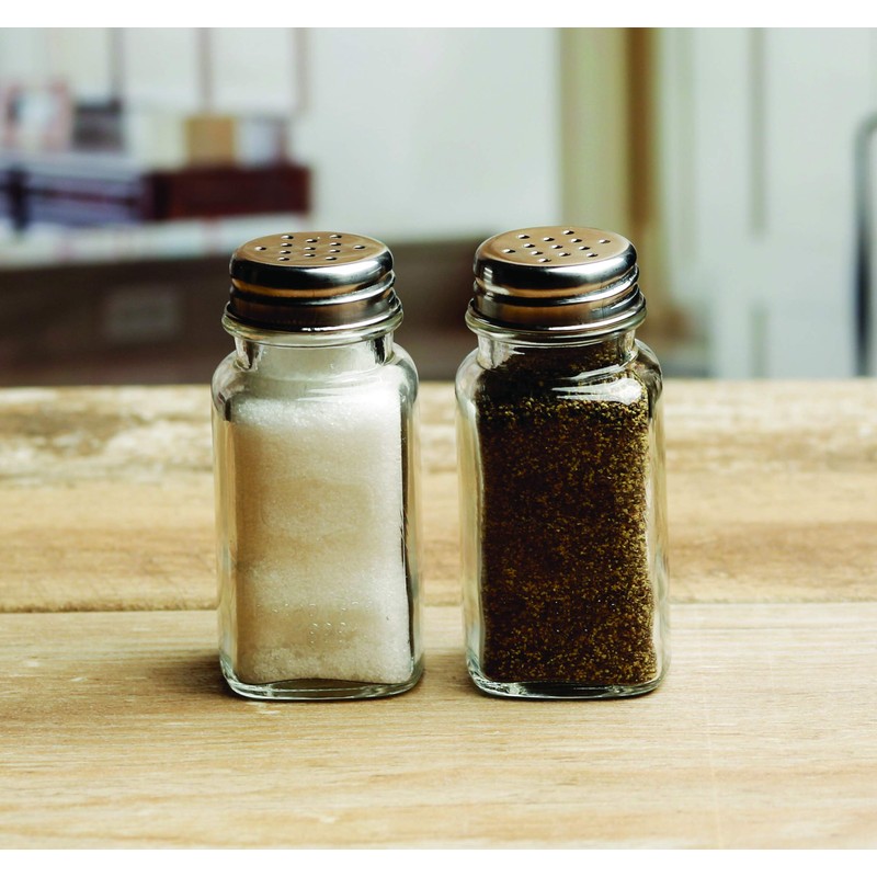 Circleware Yorkshire Salt and Pepper Shakers, 2-Piece Set, Home and