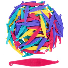 SenseYo 50 Pcs Colorful Dental Elastic Braces Rubber Band Tool for Orthodontic Braces