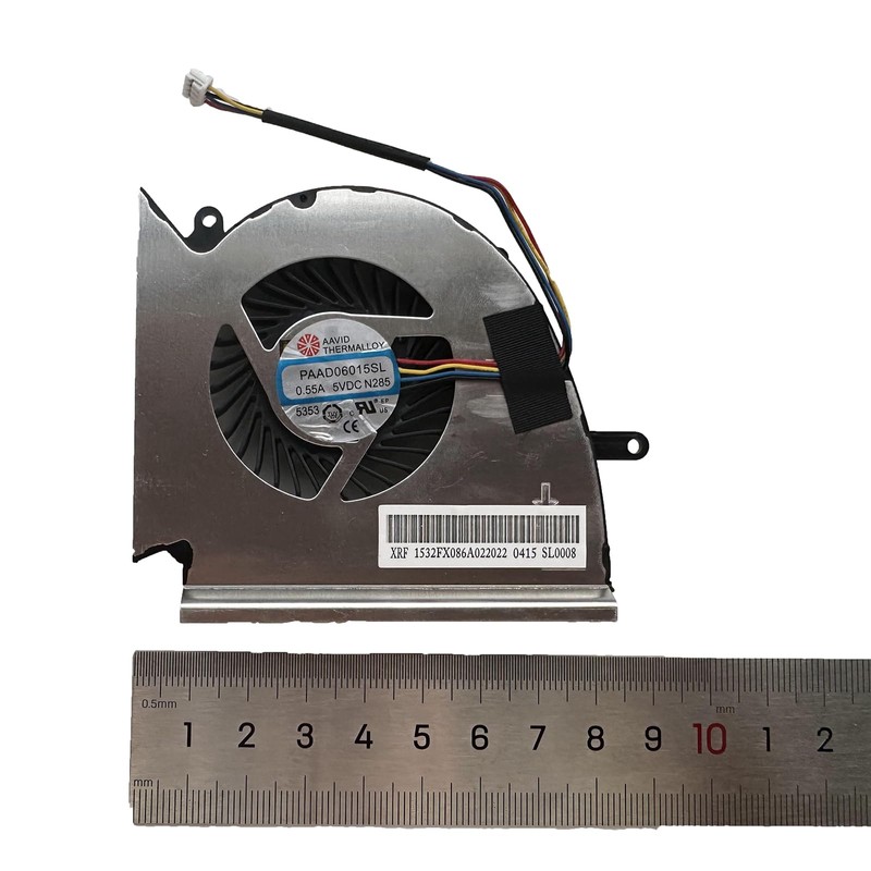 Siakoocty New CPU+GPU Cooling Fan Replacement for MSI GE75 GP75