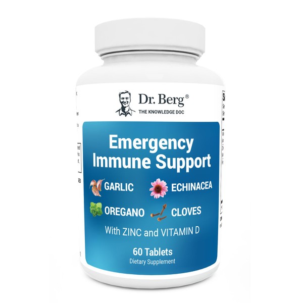 Dr. Berg Emergency Immune Support w/Echinacea - Potent Blend of