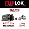 FlipLok High Security Door Lock is 10X Stronger Than a