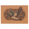 Welcome Doormat Coco Coir Door Mat Gift Camo Flying Mallard