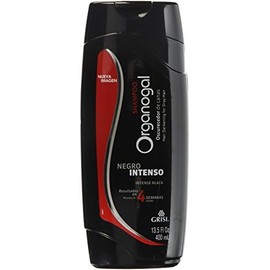 Organogal. Gel Extra Firme color 400 g  Shampoo Organogal negro intenso 400 ml