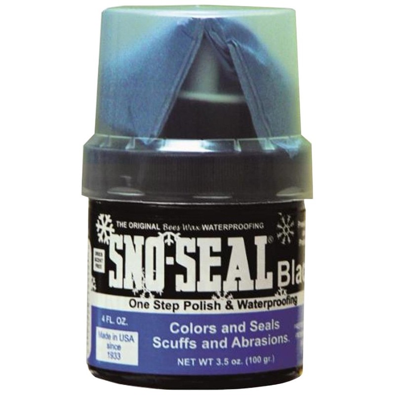 Sno-Seal Black 3.5. oz. (100 gram) with applicator Waterproofing