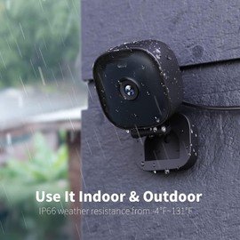 VIM TAG 4MP Outdoor Surveillance Camera, IP66 Waterproof, Dog Camera for Outdoor/Indoor with Colour Night Vision, WiFi Outdoor Camera with Motion Sensor, Two-Way Audio, Pet Camera with App, Black