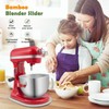 Bamboo Mixer Slider Compatible with Kitchen aid Bowl Lift 5-8