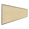 Balcony Screen Fence Beige Thickened Sun Prevention Private Protection Patio