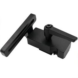 CENPEK Miter Rail Stopper Flip Stop T Slot Miter Woodworking Chute Woodworking Chute for Woodworking T Track