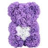 Beautiful Unique Bear Shape Simulation Flower Artificial Rose Decor Gift