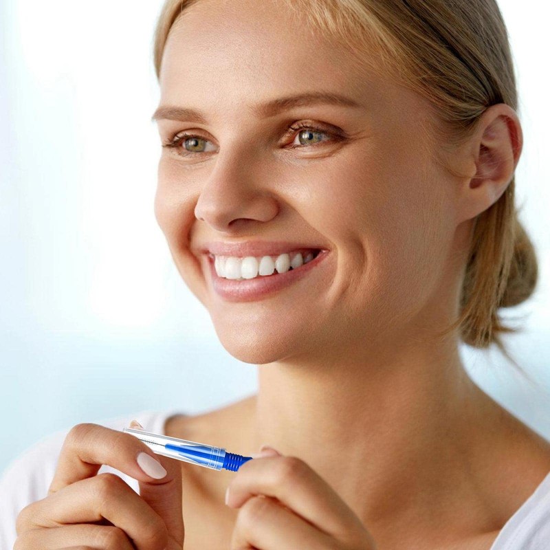 VEGOATY Pack of 100 Interdental Brushes, Interdental Brushes, Interdental Brushes,