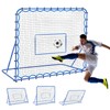 Winthai 6x5FT Soccer Rebounder Net, Quick-Switch Angle Soccer Training for