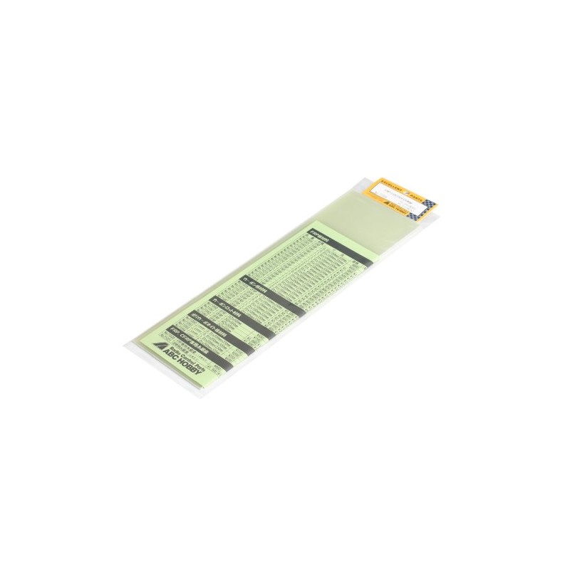 ABC HOBBY FRP板 2.0mm×100mm×330mm 71006