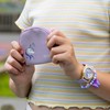 Tikkers Girl's Purple Unicorn and Butterfly Watch, Bracelet and Purse