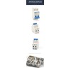 PRACTINET Pastilla Interruptor Termomagnético 40Amper 2p CD Solar - Mini