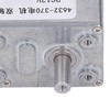 Double Shaft Gear Motor Self Locking CW CCW Aluminum Alloy