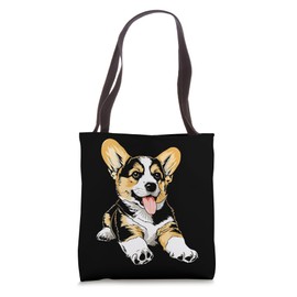 Anime Corgi Puppy Tote Bag