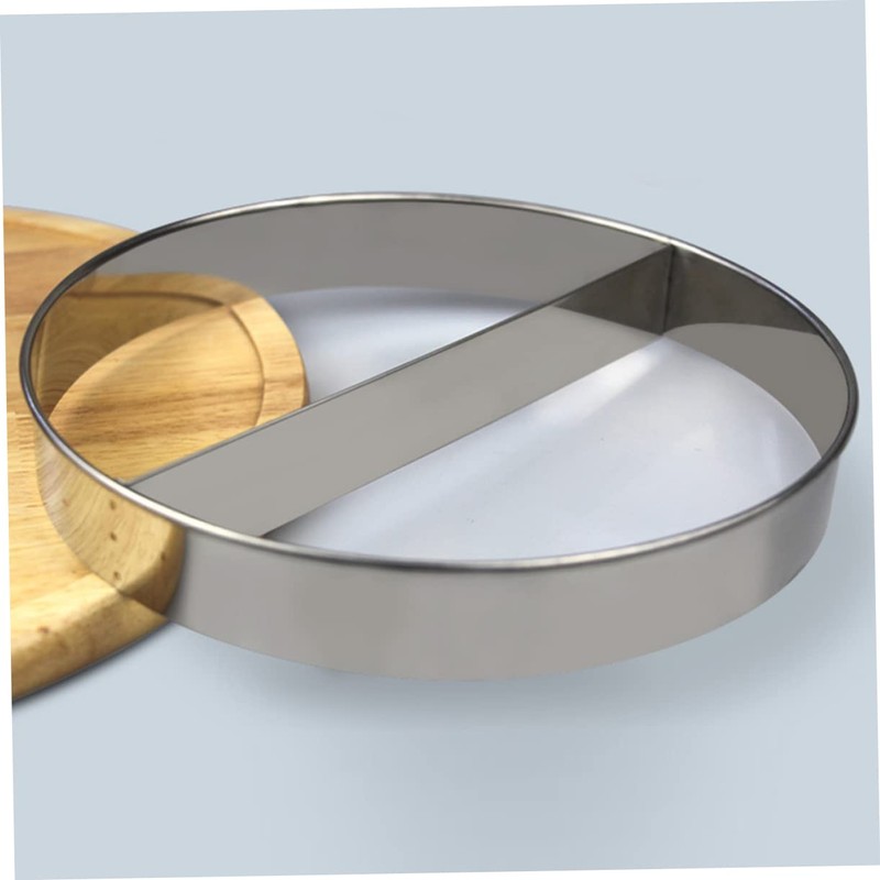Ciieeo 3pcs Stainless Steel Pizza Saucing Ring Baking Tool for