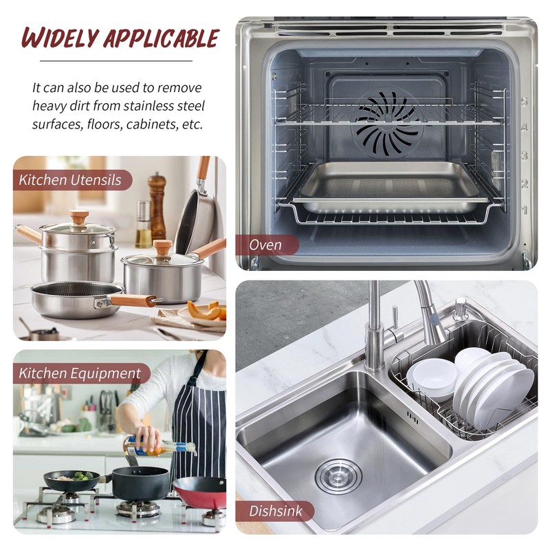 10 Pieces Scouring Pads, High Performance Scouring Pads, Emery Cloth