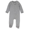 HonestBaby unisex-baby 2-pack Organic Cotton Footed Pajama Sleep & Play,