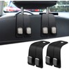 Headrest Hooks, Car Seat Hooks, Rubber Fabric, Load Capacity 22.0