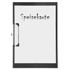 VELOFLEX A481798 Clipboard Landscape DIN A4 Pack of 2 Black