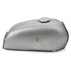 The Peanut Classic Style Gas Tank - Raw Steel -