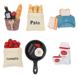 Cabilock 6 Piezas Imanes De Cesta De Pan Puerta del Refrigerador Imanes De Nevera De Frutas y Verduras Cocina Nevera Nevera Pizarra Magnética para Nevera 3D Hazme Imán Electrodomésticos