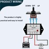 AMAKE DC12 V Forward/Reverse Relay Module,Linear Actuator Forward/Reverse Relay Module,with