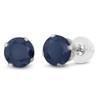 Gem Stone King 2.12 Cttw Aretes de Oro Blanco de