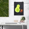 Mr. & Mrs. Panda DIN A3 Poster Avocado Rolls Core