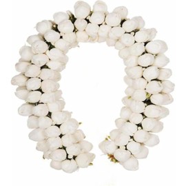 Artificial Jasmin Mogra Flower Hair Gajra I Juda Bun Gajra I Hair Flower Accessories For women and Girls, Pack of 1