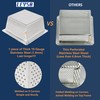Leyso Stainless Steel Floor Sink Top Hang Basket Strainer Sink