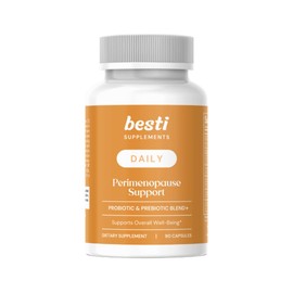 Besti Besti Supplements Daily Perimenopause Support C Probiotic & Prebiotic Blend C Supports Overall Well-Being C 90 Capsules