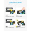 936XL 936 Ink Cartridges Combo Pack (4-Pack) Replacement for HP