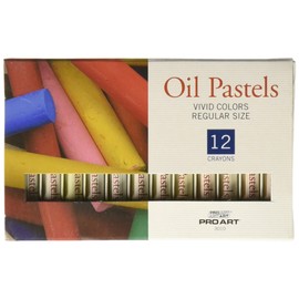 PRO ART PRO-3010 Oil Pastel Set, Multicolor